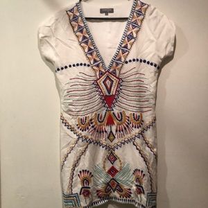 Vinegar Colorful Embroidered Dress